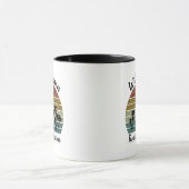 Personalisierter Familienurlaub Tasse (Zentrum)