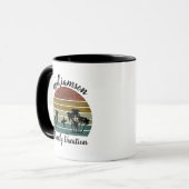Personalisierter Familienurlaub Tasse (Vorderseite Links)