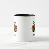 Personalisierter Familienurlaub Tasse (Zentrum)