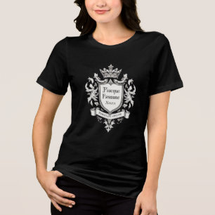 "Personalisierter Familienwappen T - Shirt - Custo