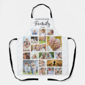 Personalisierter FAMILY KOCH 18 FotoCollage Custom Schürze (Vorderseite)