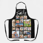 Personalisierter FAMILY KOCH 19 FotoCollage Custom Schürze (Vorderseite)
