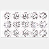 Personalisierter Fang der Logorundschilder Etiketten (Blatt)