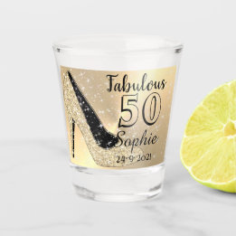 Personalisierter fantastischer 50. Geburtstag Schnapsglas
