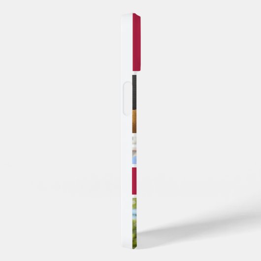 Personalisierter Farbblock 7 FotoCollage Case-Mate iPhone Hülle (Rückseite / Rechts)