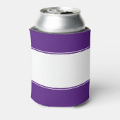 Personalisierter Farbblock Dosenkühler (Kanne Rückseite)