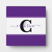 Personalisierter Farbblock Fotoplatte (Vorderseite)