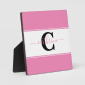 Personalisierter Farbblock Fotoplatte (Vorderseite)