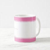 Personalisierter Farbblock Kaffeetasse (VorderseiteRechts)