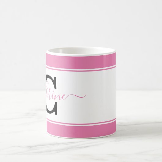 Personalisierter Farbblock Kaffeetasse (Mittel)