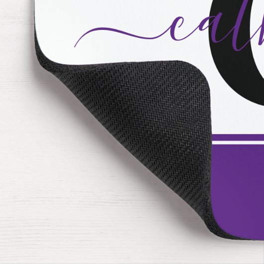 Personalisierter Farbblock Mousepad (Ecke)