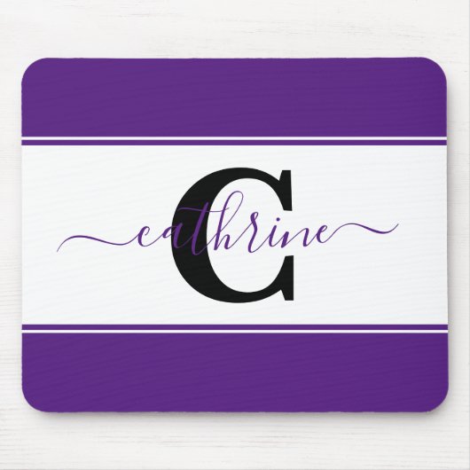 Personalisierter Farbblock Mousepad (Vorne)