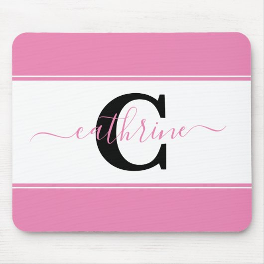Personalisierter Farbblock Mousepad (Vorne)