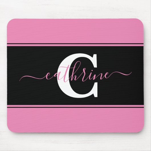 Personalisierter Farbblock Mousepad (Vorne)