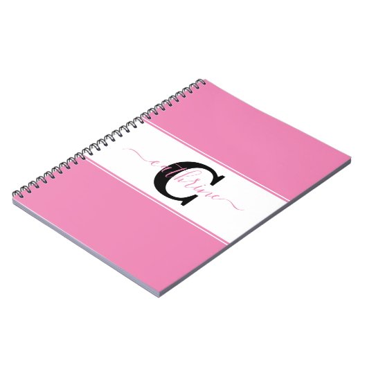 Personalisierter Farbblock Notizblock (Linke Seite)