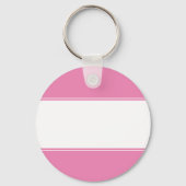 Personalisierter Farbblock Schlüsselanhänger (Rückseite)