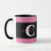 Personalisierter Farbblock Tasse (Links)