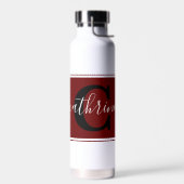 Personalisierter Farbblock Trinkflasche (Links)