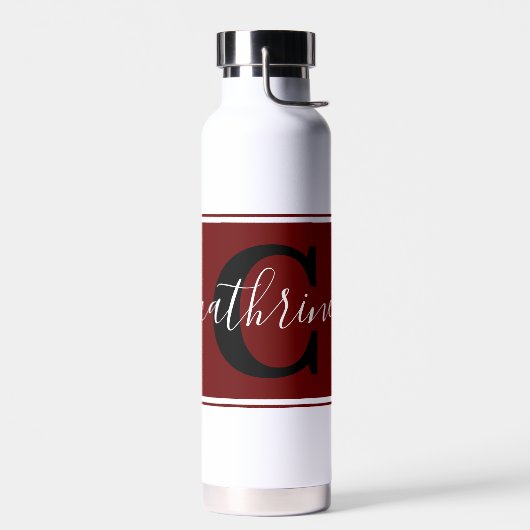 Personalisierter Farbblock Trinkflasche (Links)