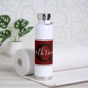 Personalisierter Farbblock Trinkflasche