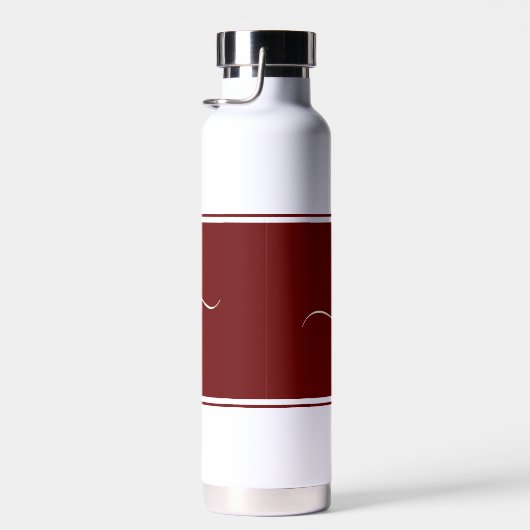 Personalisierter Farbblock Trinkflasche (Rechts)