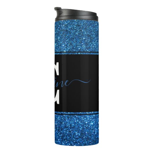 Personalisierter Farbblockwärmer Thermosbecher (Nach rechts gedreht)