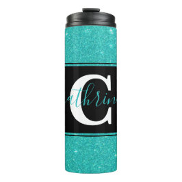 Personalisierter Farbblockwärmer Thermosbecher