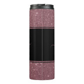 Personalisierter Farbblockwärmer Thermosbecher (Rückseite)