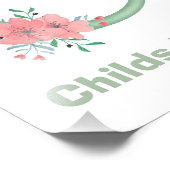 Personalisierter Farbbrief C Foto drucken (Ecke)