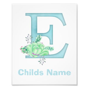 Personalisierter Farbbrief E Foto drucken