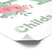 Personalisierter Farbbrief Ein Foto drucken (Ecke)