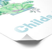 Personalisierter Farbbrief F Foto drucken (Ecke)