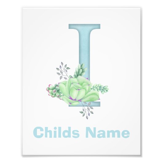 Personalisierter Farbbrief I Foto drucken (Vorne)