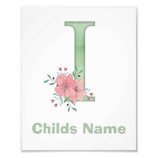 Personalisierter Farbbrief I Foto drucken (Vorne)