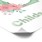 Personalisierter Farbbrief L Foto drucken (Ecke)