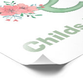 Personalisierter Farbbrief Q Foto drucken (Ecke)