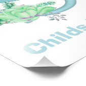 Personalisierter Farbbrief R Foto drucken (Ecke)