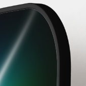 Personalisierter Farbburgenschwarz Pickleball Schläger (Linke Seite)