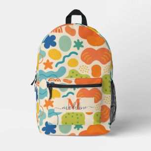 Personalisierter Farbdruck Abstrakt Bedruckter Rucksack
