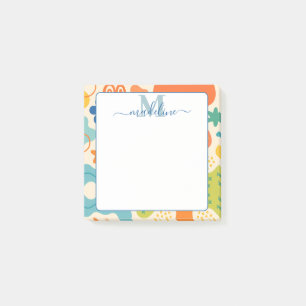 Personalisierter Farbdruck Abstrakte Post-it®-Hinw Post-it Klebezettel