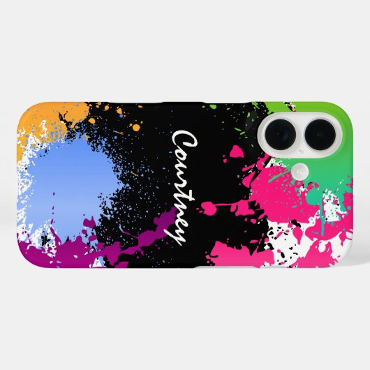 Personalisierter Farbdruck Case-Mate iPhone Hülle (Rückseite (Horizontal))