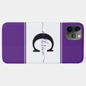 Personalisierter Farbfeld-Design Case-Mate iPhone Hülle (Rückseite (Horizontal))