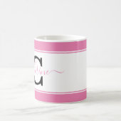 Personalisierter Farbfeld-Design Kaffeetasse (Mittel)