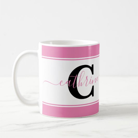 Personalisierter Farbfeld-Design Kaffeetasse (Links)