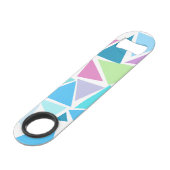 PERSONALISIERTER, FARBIGER FLASCHENOPENER SPEED FLASCHENÖFFNER (Rückseite Schrägansicht)