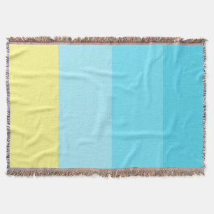 Personalisierter Farbstreifen Decke