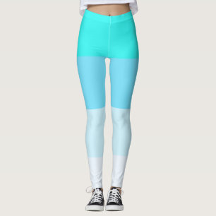 Personalisierter Farbstreifen Leggings
