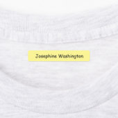 Personalisierter Farbtext zurück zu Schulkleidung Etiketten (Befestigt)