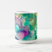 Personalisierter Farbton Wasserfarbe Farbe Spritze Kaffeetasse (Mittel)