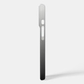 Personalisierter Farbverlauf Ober-schwarze Farbtön Case-Mate iPhone Hülle (Rückseite / Links)